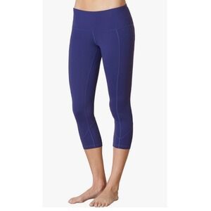 prAna Women's Purple Prism‎ Stretch Capri Active Leggings Size S